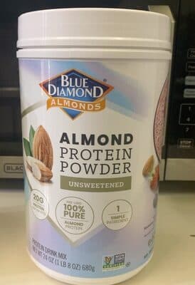 Unsweetened Almond Protein Powder Drink Mix