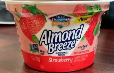 Strawberry Almondmilk Yogurt