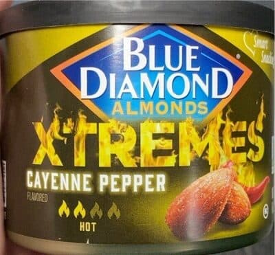 Hot Cayenne Pepper Flavored Almonds