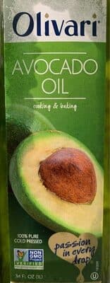 100% Pure Cold Pressed Avocado Oil