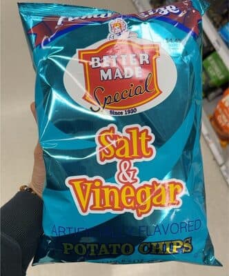 Salt and Vinegar Potato Chips