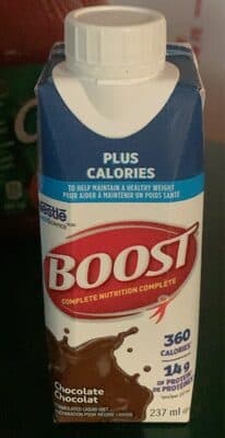boost plus calories