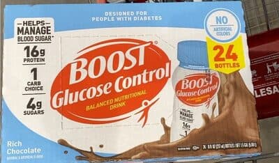 Boost glucose control