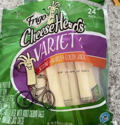 Varity string + swirls+colby jack