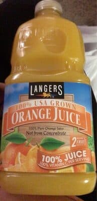 Orange 100% Pure Orange Juice