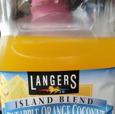 Island Blend Pineapple Orange Coconut Juice Cocktail From Concentrate