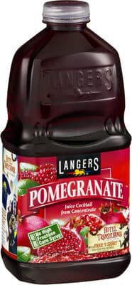 Pomegranate Juice Cocktail From Concentrate