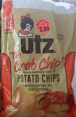 The Crab Chip Potato Chips with Chesapeake Bay Crab Seasoning