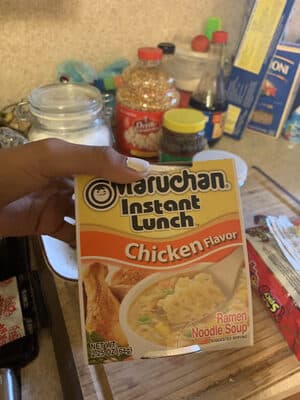 Chicken Flavor Ramen Noodle Soup