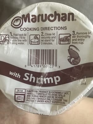 Ramen Noodle Soup with Shrimp