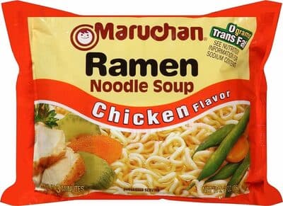Chicken Flavor Ramen Noodle Soup