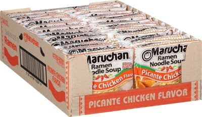 Ramen Noodle Soup, Picante Chicken