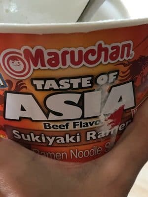 Taste of Asia Sukiyaki Ramen, Beef