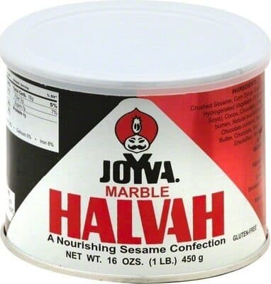 Marble halvah a nourishing sesame confection