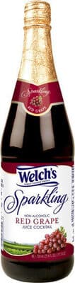 SPARKLING RED GRAPE JUICE COCKTAIL, RED GRAPE