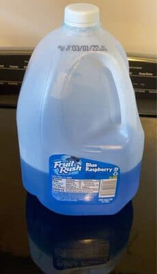 Fruit Rush Blue Raspberry Drink
