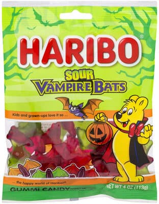 Sour Vampire Bats Gummi Candy