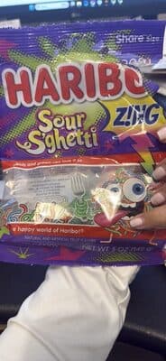 Haribo, Gummi Candy, Sour S'Ghetti