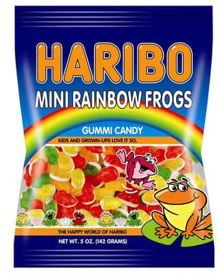 Haribo Mini Rainbow Frogs