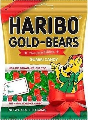 Goldbears Raspberry, Strawberry Gummi Candy