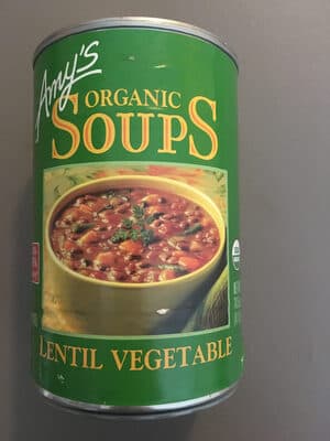 Lentil Vegetable Organic Soups