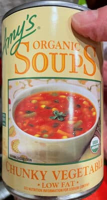 Chunky Vegetable Organic Low Fat Soups