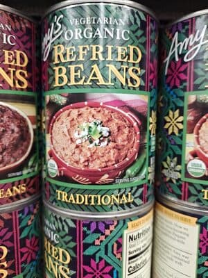 Traditional Organic Vegetarian Refried Beans