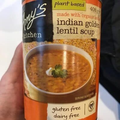 Plant Based Indian Golden Lentil Soup