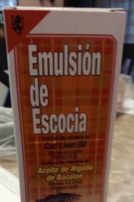 Cod liver oil liquid