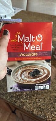 Chocolate Quick Cooking Hot Wheat Cereal