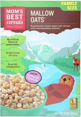 Mallow Oats Sweetened Whole Grain Oat Cereal with Marshmallow Pieces