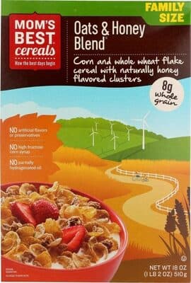 Oats & Honey Blend Corn and Whole Wheat Flake Cereal