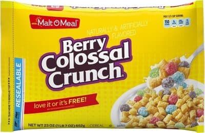 Berry Colossal Crunch Cereal