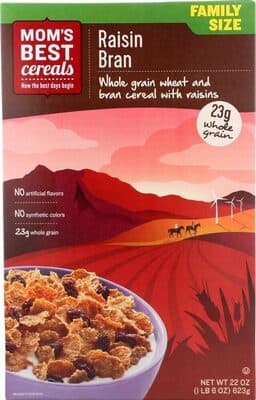 Raisin Bran Whole Grain Wheat and Bran Cereal with Raisins