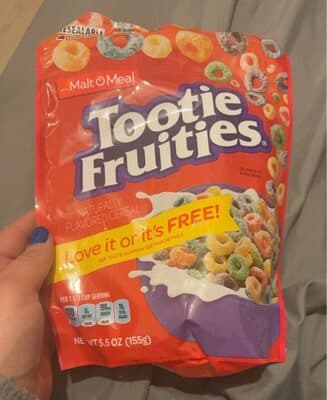 Tootie Fruities Flavored Cereal