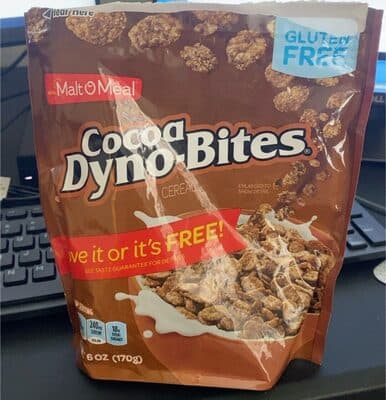 Cocoa Dyno-Bites Cereal