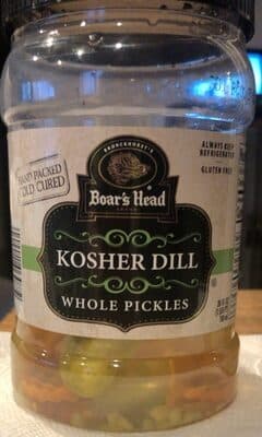 Kosher Dill Whole Pickles