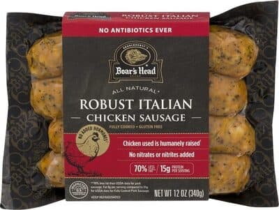 Boar's Head, Robust Italian Chicken Sausage