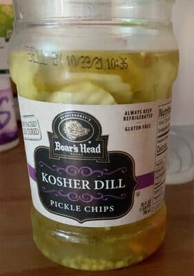 Kosher Dill Pickle Chips