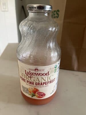 Pure Pink Grapefruit Juice
