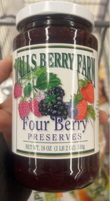 Four berry preserves