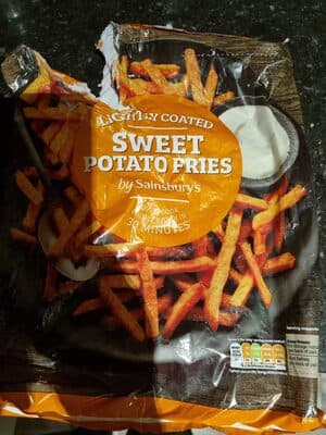 Lightly Coated Sweet Potato Fries