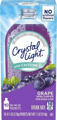 Grape Drink Mix With Caffeine
