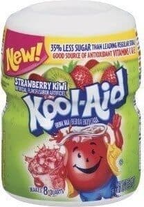 CAFFEINE FREE STRAWBERRY KIWI DRINK MIX, STRAWBERRY KIWI