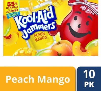Peach Mango Flavored Jammers Drink