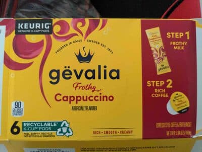 Cappuccino 100% Arabica Espresso Coffee K-Cup Pods