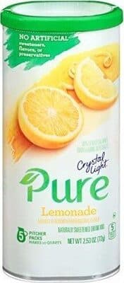 Lemonade Naturally Sweetened Drink Mix