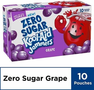 Jammers Zero Sugar Grape Flavored Soft Drink
