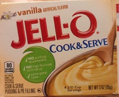 Jell-O Cook and Serve Vanilla Pudding