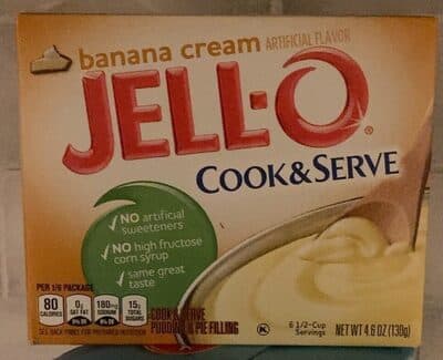 Banana Cream Cook & Serve Pudding & Pie Filling